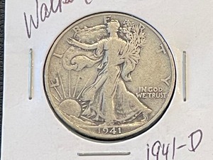 1941-D Walking Liberty Half Dollar