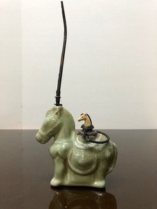 Antique Chinese Ceramic Smoking Pipe