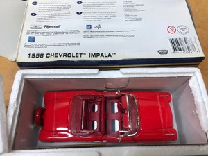 Die-Cast 1958 Chevy Impala Convertible