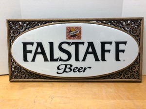 Vintage Midcentury Falstaff Light-Up Beer Sign