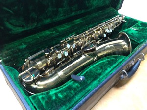 Antique Oliver Ditson Saxophone in Case