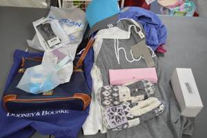 lot 28 image: Assorted Womens Accessories and Clothing Lot