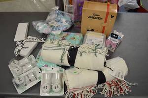lot 38 image: Mixed Lot of Kids Toys, Home Decor, and Apparel