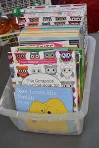 lot 58 image: Lot of Childrens Coloring and Story Books