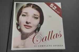 lot 59 image: Maria Callas 25 Complete Operas 52 CD Set