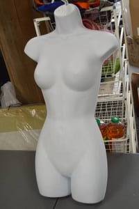 lot 81 image: Female Torso Mannequin Display Form