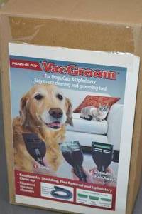 lot 125 image: Penn-Plax VacGroom Pet Grooming Vacuum Attachment Kit