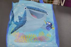 lot 134 image: Finding Dory Tote Bag with Sonic Comfort Theraplush Neck & Shoulder Massager
