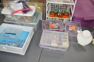 lot 158 image: Assorted Jewelry and Craft Supplies Lot