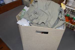 lot 164 image: Assorted Household Items and Clothing Lot