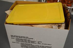 lot 170 image: Temp-Tations 24 Piece Baking Set with Wire Racks - Yellow