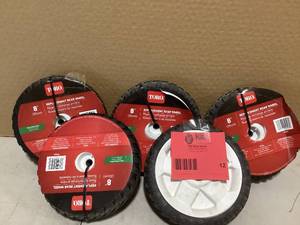 Lot of Toro Personal Pace 8 in. Replacement Rear-Wheel-Drive Wheel for Lawn Mowers  Customer Returns See Pictures