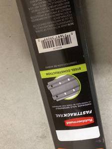 Lot of Rubbermaid FastTrack Garage 48 in. Hang Rail Track Storage System Customer Returns See Pictures