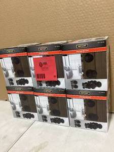 Lot of Defiant Hartford Matte Black Single Cylinder Keyed Entry   Customer Returns See Pictures