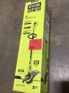 RYOBI ONE 18V 13 in. Cordless Battery String Trimmer (Tool Only)  Customer Returns See Pictures