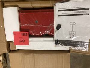 GREAT NORTHERN Red Gumball Machine - Triple Candy Machine Dispenser for Gumballs, Capsules, and Candy - Vending Machines for Business    Customer Returns See Pictures