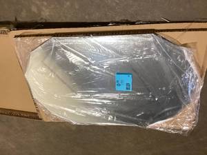 ELLO&ALLO 24 in. W x 36 in. L Single Beveled Edge Bath Wall Vanity Mirror   Customer Returns See Pictures