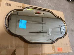 StyleWell Medium Ornate Dark Bronze Classic Accent Mirror (37 in. H x 21 in. W)   Customer Returns See Pictures