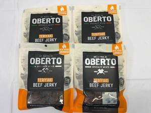 II. 4x 3.25oz Obertoo Beef Jerky-Teriyaki