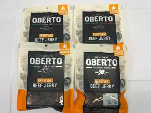 II. 4x 3.25oz Obertoo Beef Jerky-Teriyaki