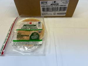D. 12x 6oz Applegate Organics Oven Roasted Turkey Breast