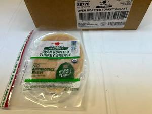 D. 12x 6oz Applegate Organics Oven Roasted Turkey Breast