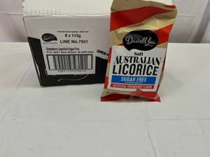 1x 84oz bags DarrellLea Soft Australian Licorice-Sugar Free