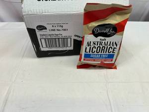 1x 84oz bags DarrellLea Soft Australian Licorice-Sugar Free