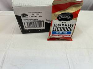 1x 84oz bags DarrellLea Soft Australian Licorice-Sugar Free