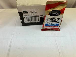 1x 84oz bags DarrellLea Soft Australian Licorice-Sugar Free
