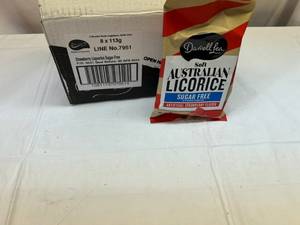 1x 84oz bags DarrellLea Soft Australian Licorice-Sugar Free