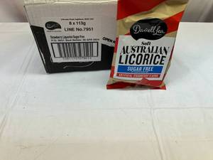 1x 84oz bags DarrellLea Soft Australian Licorice-Sugar Free