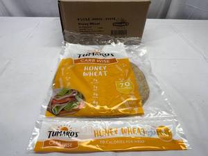 JJ. 6x 8 Honey Wheat Carb Wise Wraps