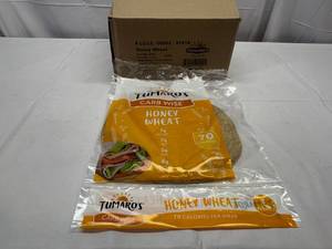 JJ. 6x 8 Honey Wheat Carb Wise Wraps