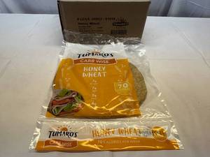 JJ. 6x 8 Honey Wheat Carb Wise Wraps