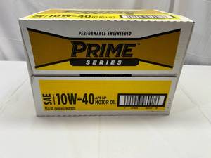 12x 1qt Prime Series 10w-40 Motor Oil