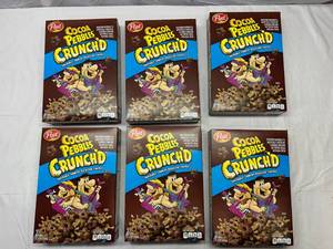 6x 11.5oz Cocoa Pebbles Crunch Cereal