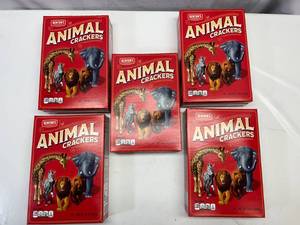 KK. 5x 13oz Bentons Animal Crackers