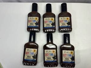 6x 17.5oz Ken Davis Sassy 2 Carb BBQ Sauce
