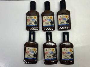 6x 17.5oz Ken Davis Sassy 2 Carb BBQ Sauce