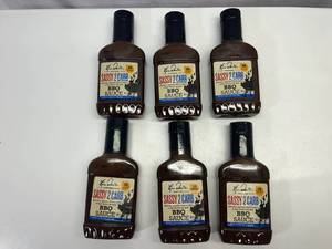 6x 17.5oz Ken Davis Sassy 2 Carb BBQ Sauce