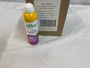 6x Alba Hawaiian Sunscreen Spray 50 SPF