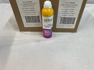6x Alba Hawaiian Sunscreen Spray 50 SPF