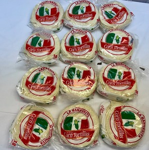 12x 18ct LaBanderita White Corn Tortillas