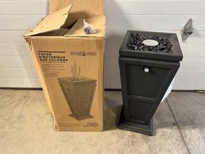New Propane Patio Fire Column