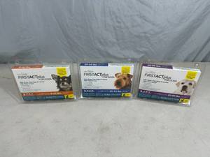 3 New TervaPet First Act Plus for Dogs