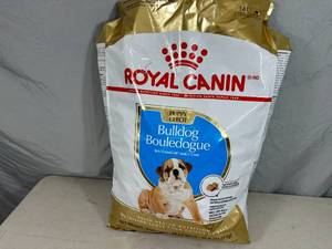 New 30 lb Bag Royal Canin Bulldog Dog Food
