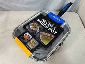 New Multi-Use Fryer Pan and Sauce Pot