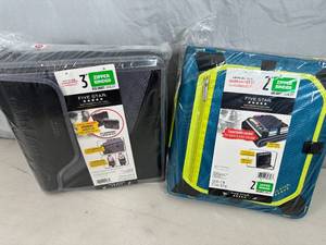 2 New Five Star Zipper Binders