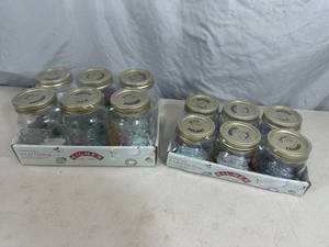 12 New Canning Jars
